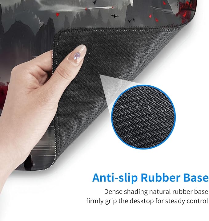 Extended Gaming Mouse Pad, Large Desk Mat XL Anime Mouse Pad Waterproof - Image 5