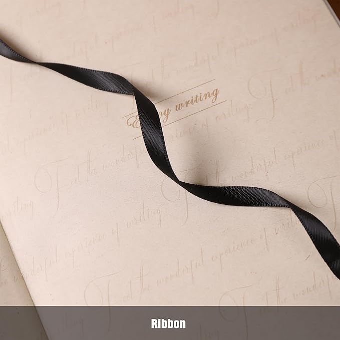 Line Notebooks for Women Men, A5 Aesthetic Hardcover Ruled Diary, 100 GSM Journals for Writing for Work, Note Taking, Office School-DeskLoop Office