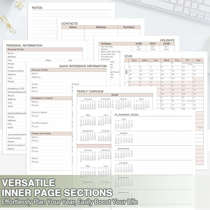 2026-2027 Academic Planner, Weekly & Monthly Appointment Book from Jul. 2026 - Image 6