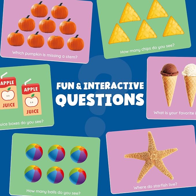 BenBen Flash Cards for Toddlers, Extra Thick, 250 Images, Double-Sided - Image 5