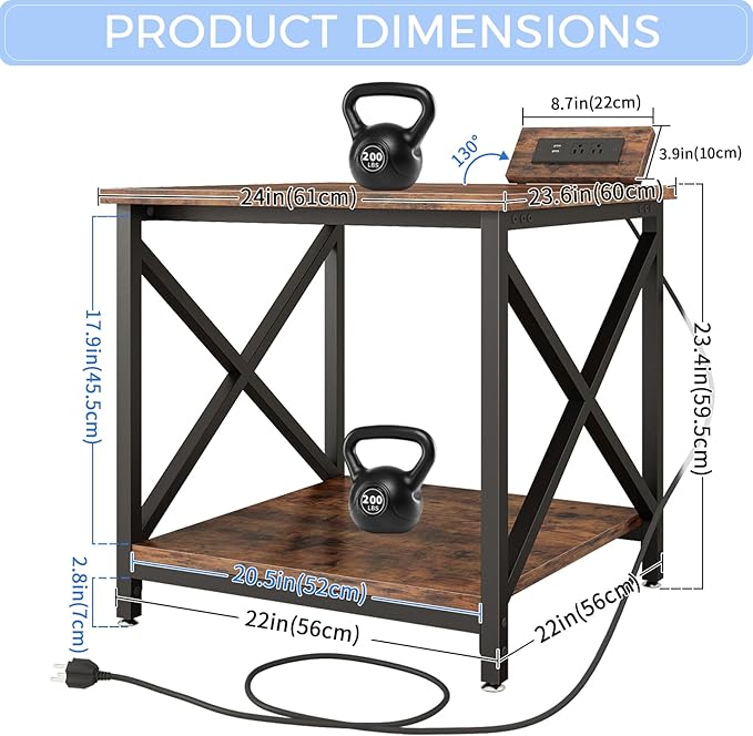 METYERRY Large Printer Stand - Image 3