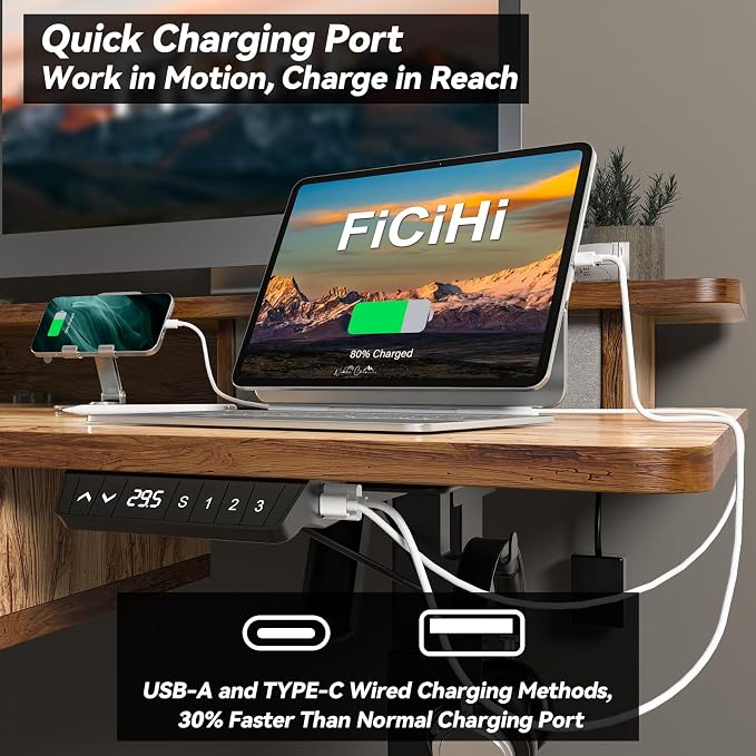 FiCiHi Adjustable Height Standing Desk - Image 5