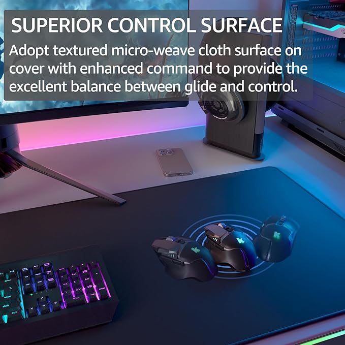KTRIO Large Gaming Mouse Pad Desk Mat - Image 2