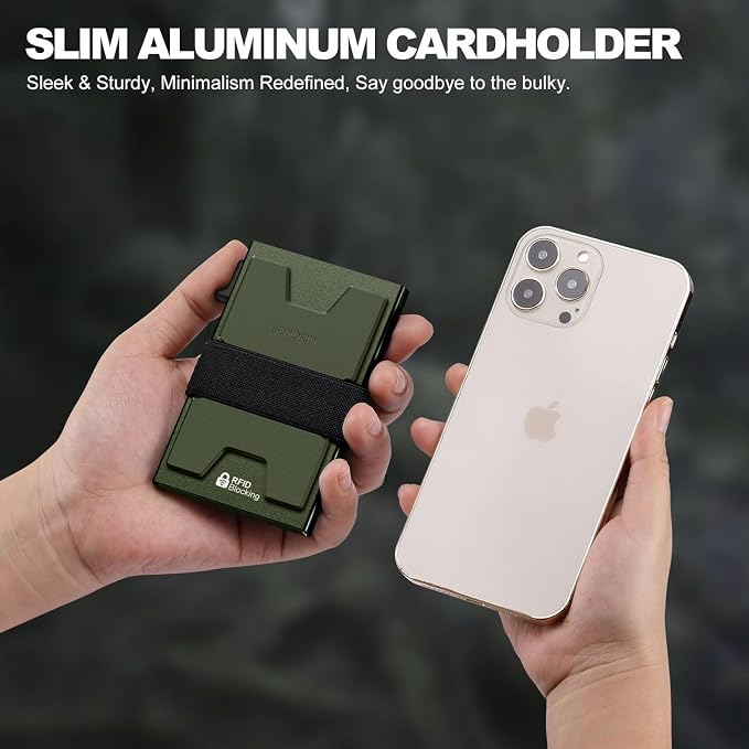 SEMORID Slim Aluminum Card Holder Wallet - Image 4