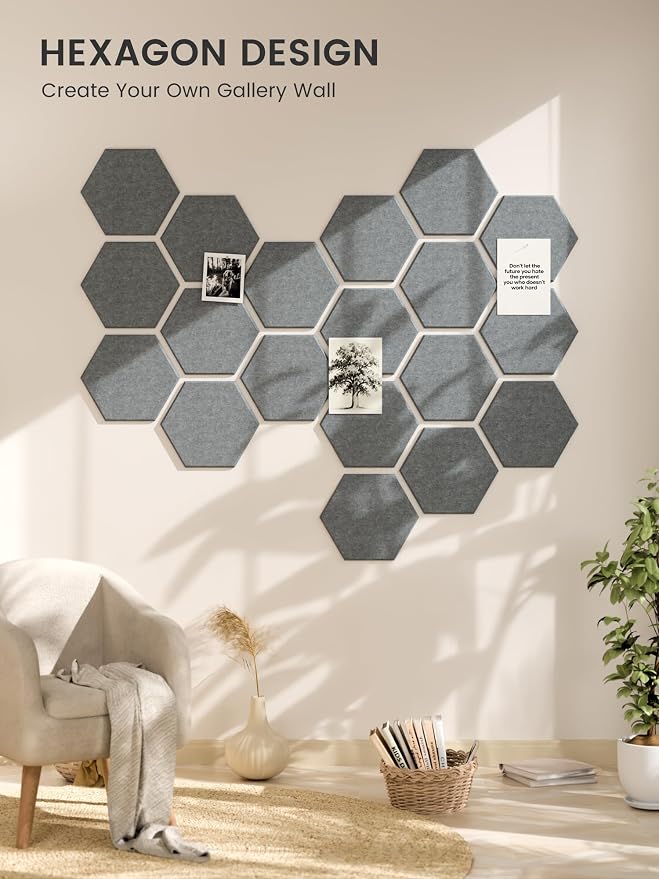 Fluxynara Hexagon Cork Board Alternative - Image 6