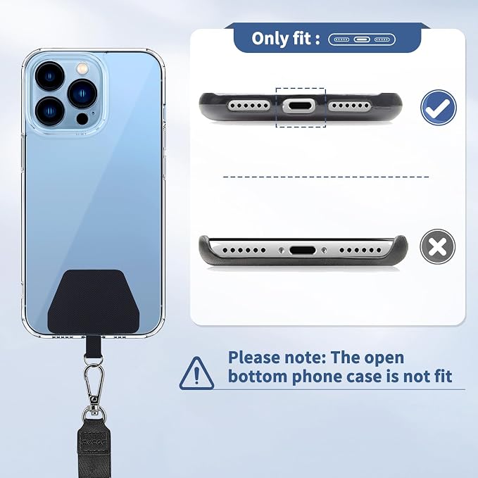 CACOE Phone Lanyard 2 Pcs Adjustable Neck Strap - Image 3