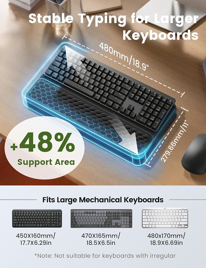 Vaydeer Extra-Large Wrist Rest - Image 2