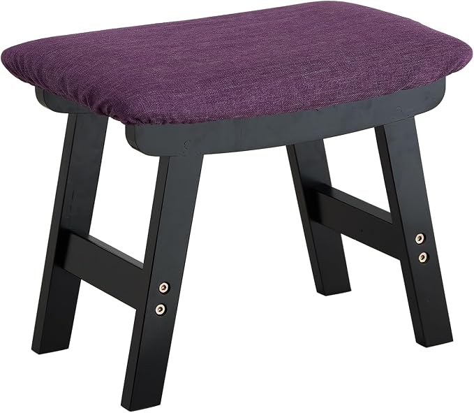 Foot Stool Ottoman Foot Rest Under Desk, Small Stool - Image 8