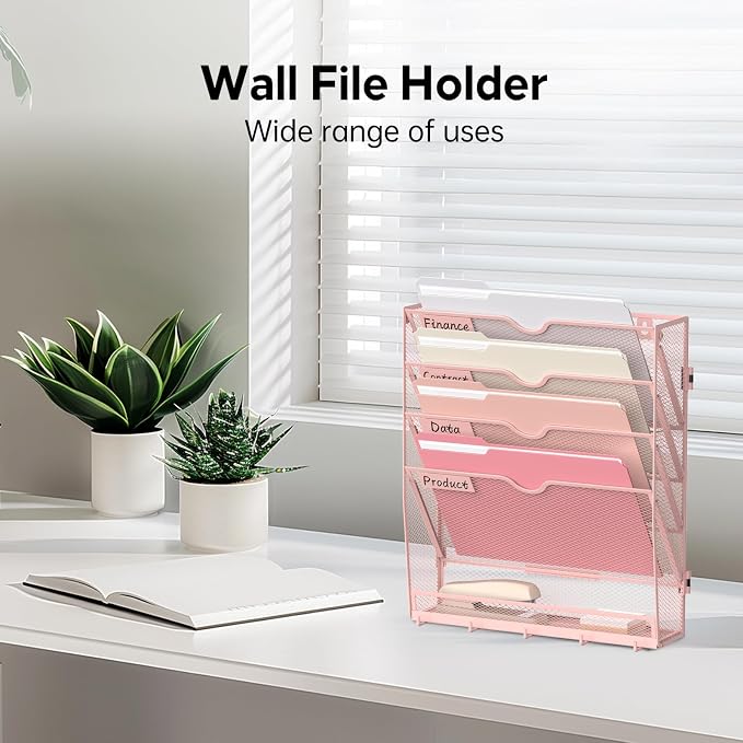 5 Tier Wall File Organizer - Image 8
