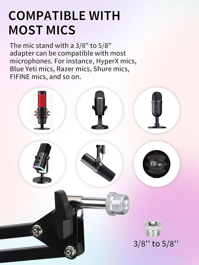 Low Profile Mic Boom Arm - Image 7