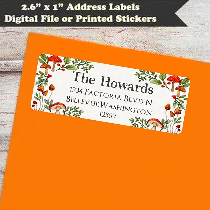 Christmas Return Address Labels Personalized - Image 6