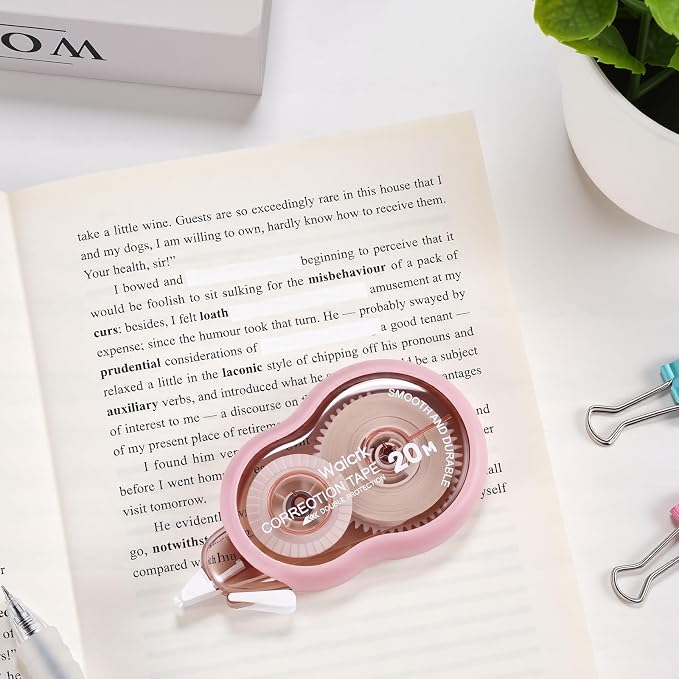 Correction Tape with Dispenser, Tear-Resistant, Easy-to-Use Applicator - Image 7