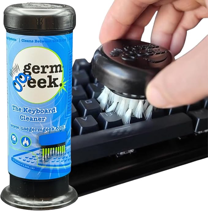 Germ Geek Keyboard Cleaning Brush Set by Germ+Geek