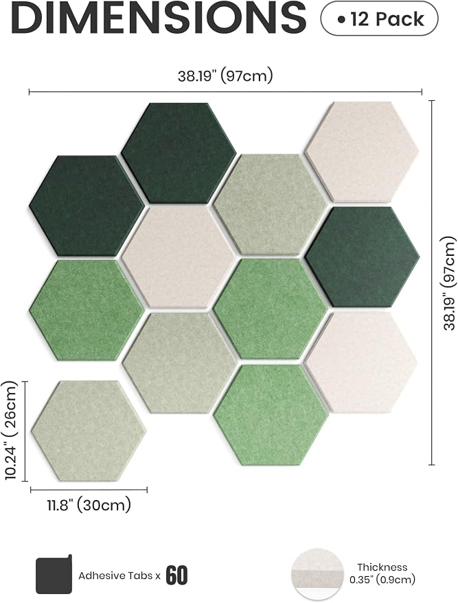Fluxynara Hexagon Cork Board Alternative - Image 2