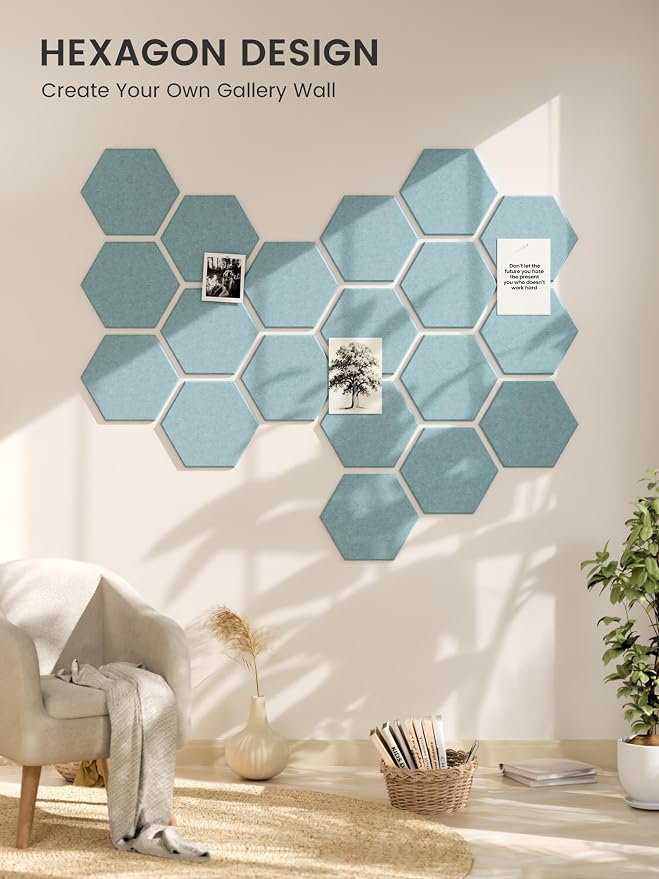 Fluxynara Hexagon Cork Board Alternative - Image 6