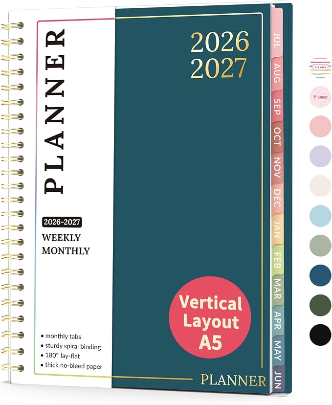Teacher Planner 2026-2027, Forvencer Academic Planner 2026-2027, Jul 2026 by Forvencer