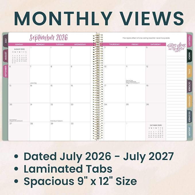 bloom daily planners 2026-2027 Academic Year Teacher Planner & Calendar - Image 3
