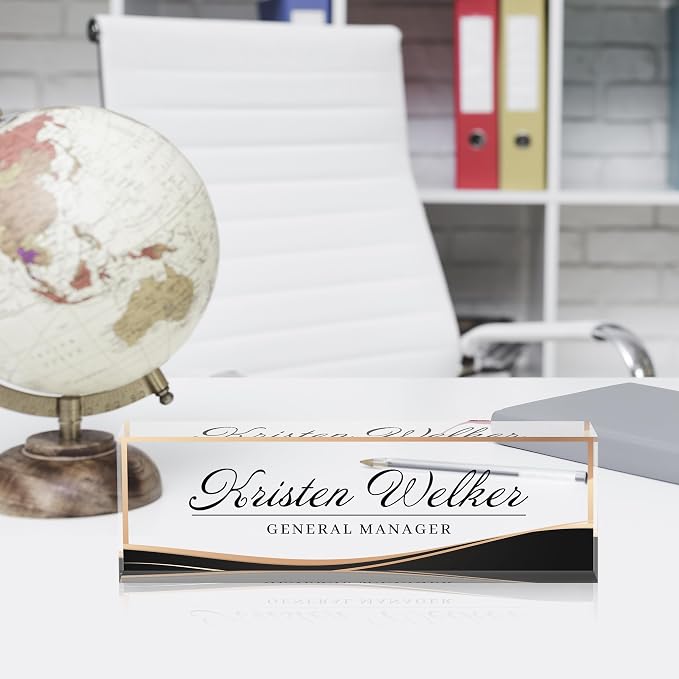 Acrylic Personalized Name Plate - Image 3