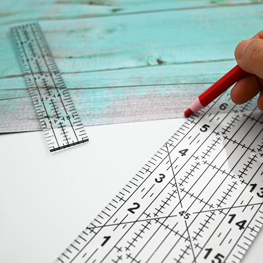 Sewing Rulers Quilting Ruler, Acrylic Quilting Templates, Sewing Tools - Image 6