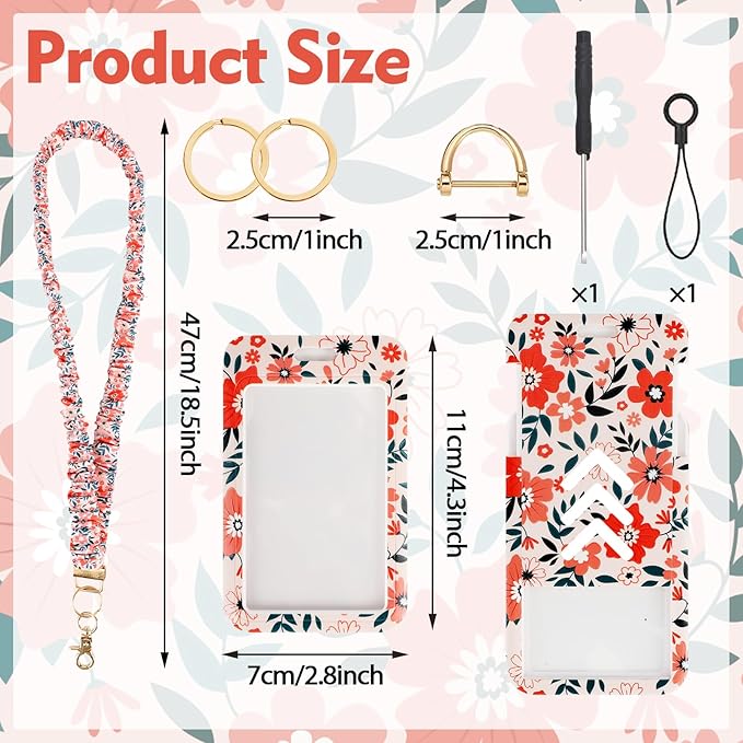 Teacher Lanyard, Scrunchie Lanyard - Image 2