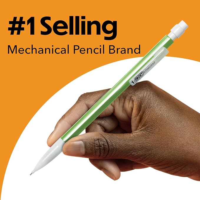 Bic Mechanical Pencil #2 EXTRA SMOOTH, 40 Pack Of Twenty 0.5mm, and Twenty 0.7 - Image 3