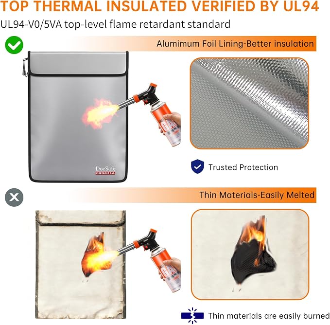 DocSafe Fireproof Document Bag - Image 3