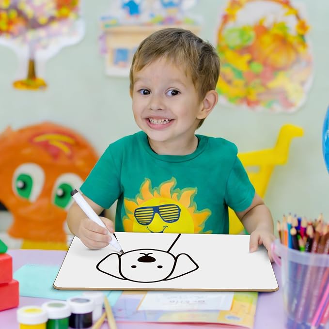 Small White Board Portable 9"x12", Personal Whiteboard - Image 7
