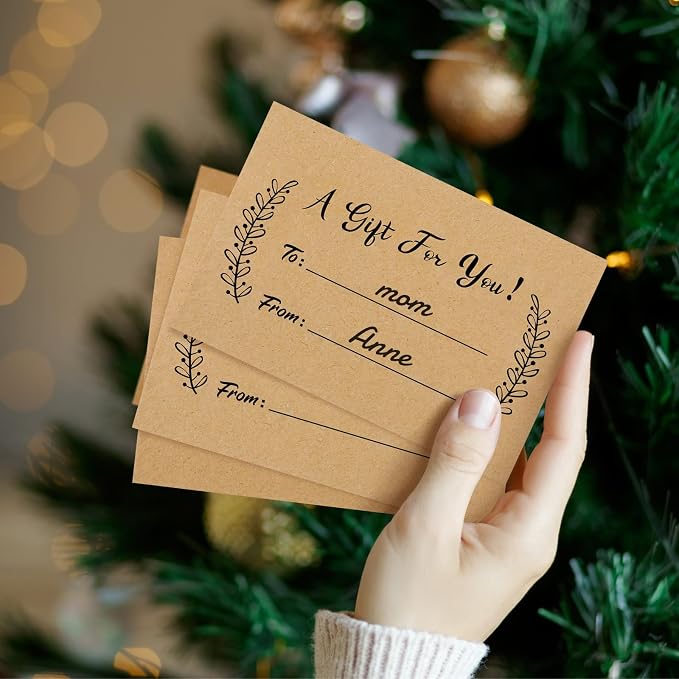 Gueevin 600 Pcs Mini Gift Card Envelopes Holiday Card Sleeves Gift Holder Small - Image 6