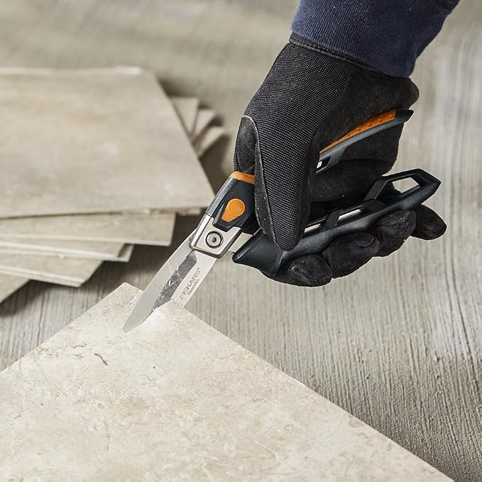 Fiskars PowerArc Utility Snips, Heavy-Duty Cutting Shears - Image 4