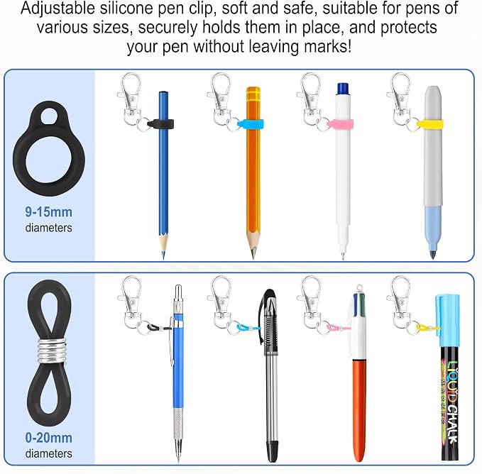 4 Pack Retractable Pencil Holder - Image 4