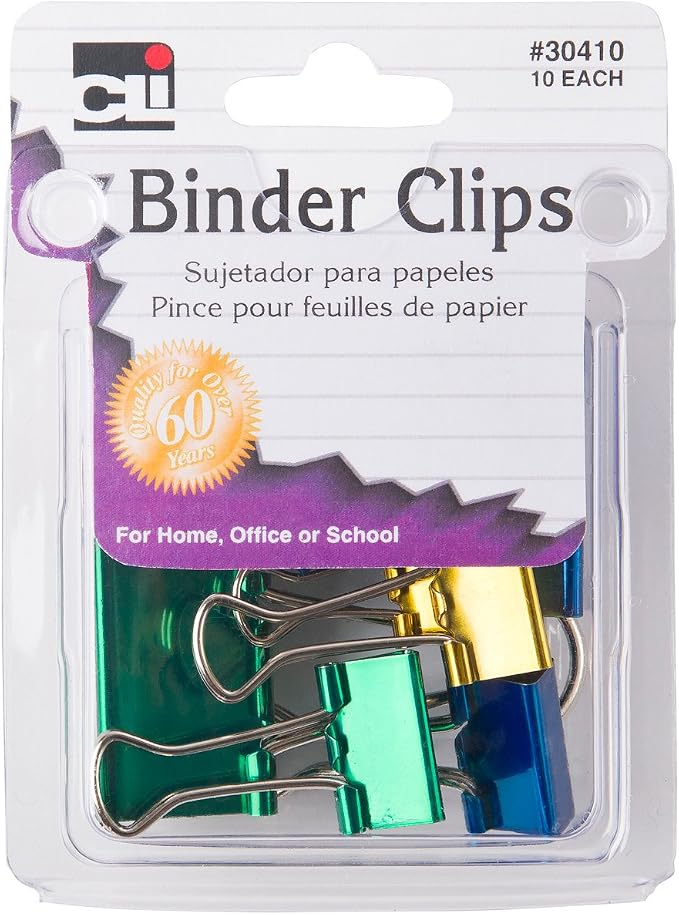 Charles Leonard Binder Clips by CharlesLeonard