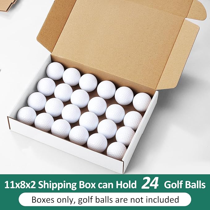 Eupako 11x8x2" White Shipping Boxes Corrugated Box Mailers 20 Pack Cardboard - Image 3