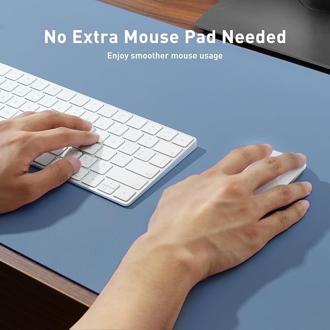 Aothia Faux Leather Desk Mat - Image 4