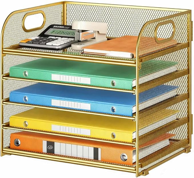 Lavatino Desk Paper Organizer Trays, Letter Holder Organizer by Lavatino