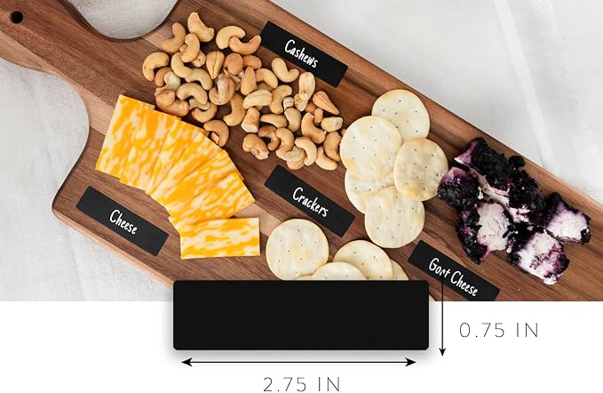 200 Chalkboard Labels for Containers, Removable Black Jar Labels Stickers - Image 3