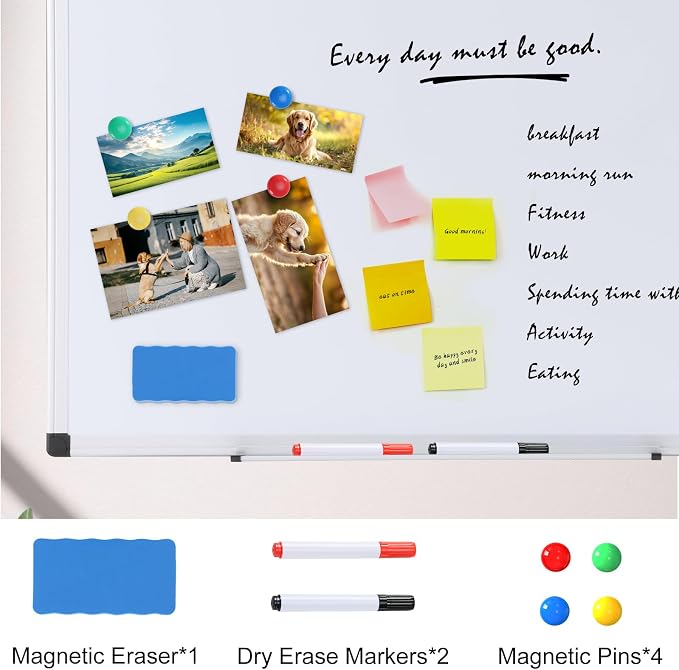 OLIXIS Magnetic White Board, Dry Erase Board - Image 6