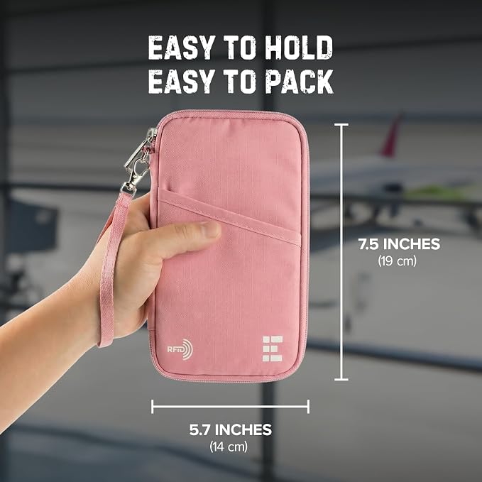 Zero Grid RFID Family Passport Holder - Image 2