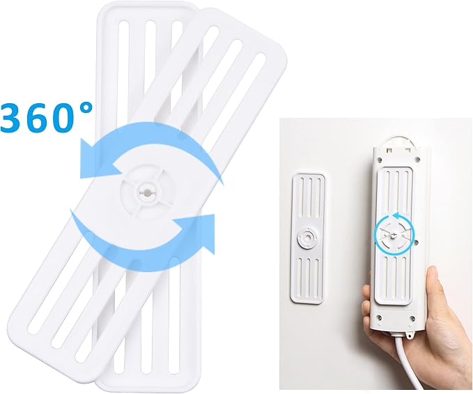 Self Adhesive Power Strip Holder 4 Pack - Image 3