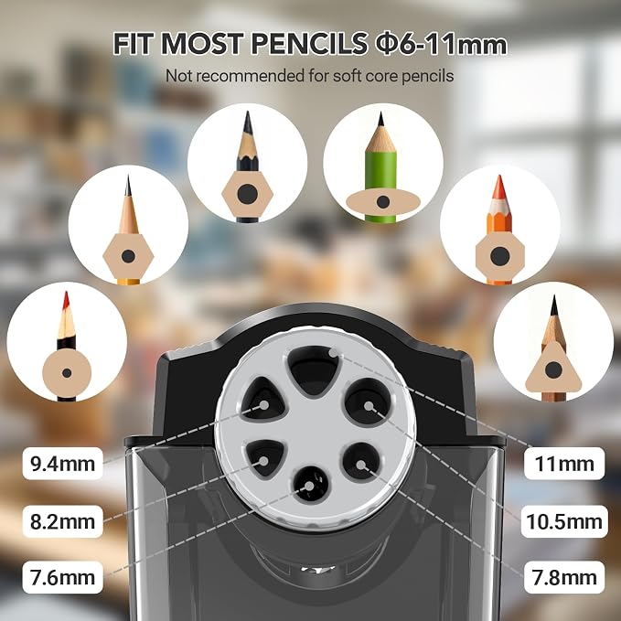 AFMAT Electric Pencil Sharpener - Image 2