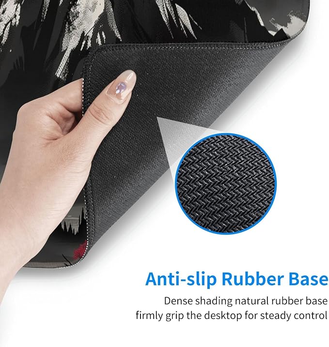 Extended Gaming Mouse Pad, Large Desk Mat XL Anime Mouse Pad Waterproof - Image 5