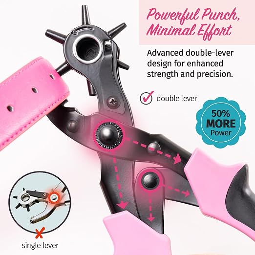 Pro-Master Belt Hole Puncher for Leather - Image 3