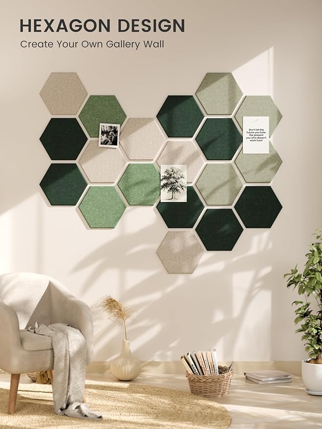 Fluxynara Hexagon Cork Board Alternative - Image 6