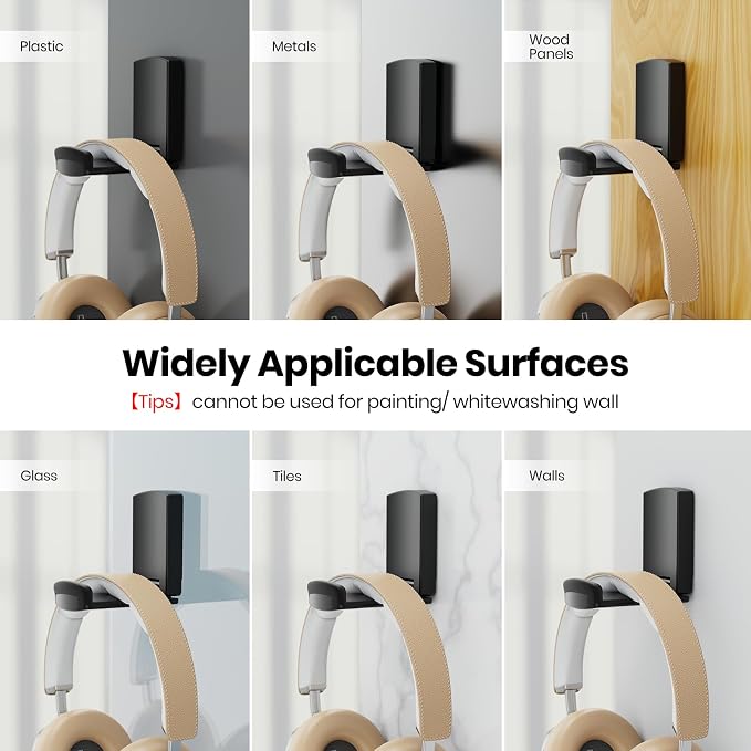 Sticky Headphone Stand Controller Holder - Image 7
