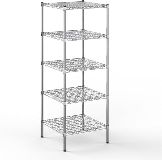 Regal Altair 24" Deep x 24" Wide x 64" Height Wire Shelving Kit | 5-Tier | NSF by Regal+Altair