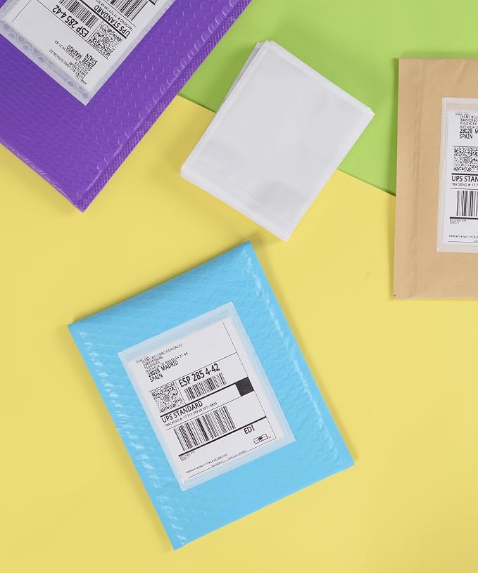1000 PCS 4.5"x 5.5" Clear Self-Adhesive Packing List Envelopes - Image 5