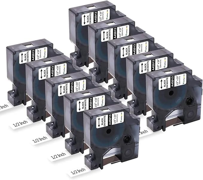 Freshworld 10-Pack 45013 Label Maker Tape Replace by Freshworld