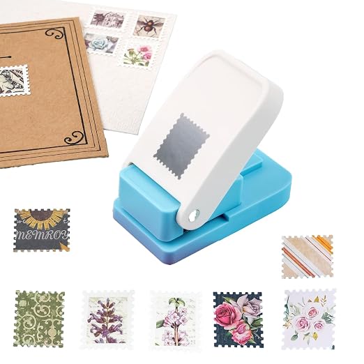 Stamp Puncher, Stamp Punch, Postage Stamps Punch, 1X0.8inch Rectangular Stamps by BAOFALI