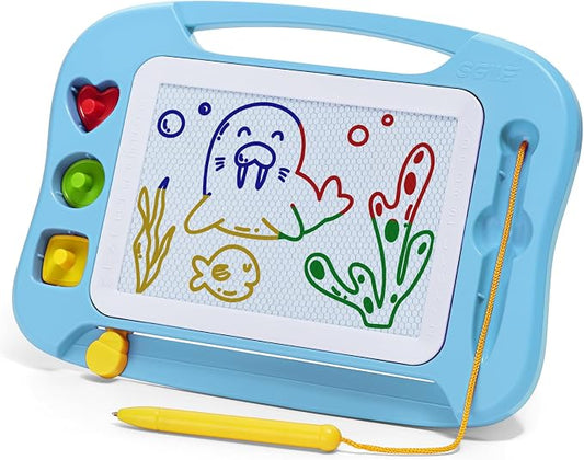 SGILE Magnetic Drawing Board for Kids, Toddlers Toys for 1 2 3 4 Year Old by Sgile