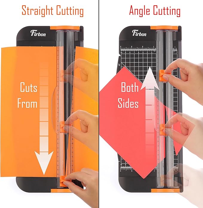 Firbon A4 Paper Cutter 12 Inch Titanium Paper Trimmer Scrapbooking Tool - Image 5