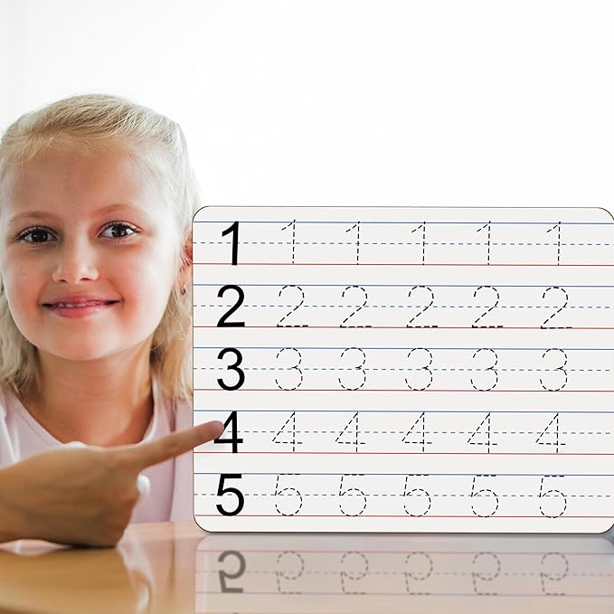 Dry Erase Boards 32 Pack, Double Sided Small Whiteboards - Image 4